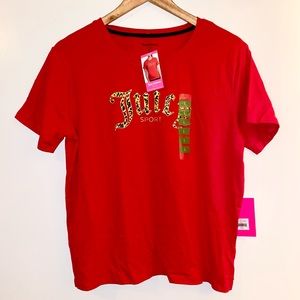 Red Juicy Couture Tee Shirt